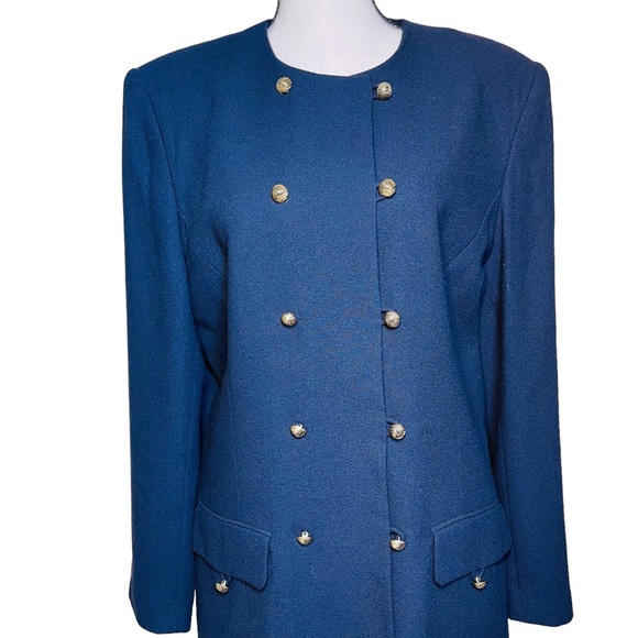 Kasper ASL double breasted suit - Picture 2 of 5